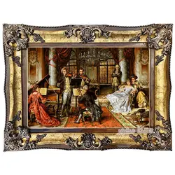 تابلو فرش ماشینی مجلس موسیقی - 3694