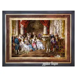 تابلو فرش ماشینی مجلس موسیقی - 3643