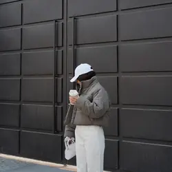 کاپشن کراپ پفی ☁️🤍