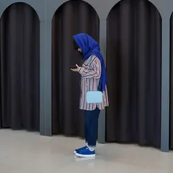 شومیز مخمل بلوبری 🫐