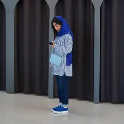 شومیز مخمل بلوبری 🫐