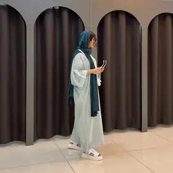 پیراهن آدامسی 🩵 - عدد 13 - فروشگاه اینترنتی لباس، پوشاک و مد