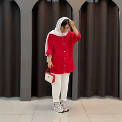 کت کتان پاستیل 🍬 - عدد 13 - فروشگاه اینترنتی لباس، پوشاک و مد