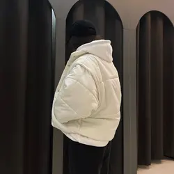 کراپ کاپشن پفکی پافرشو - عدد 13 - فروشگاه اینترنتی لباس، پوشاک و مد