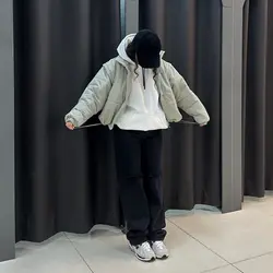 کراپ کاپشن پفکی پافرشو - عدد 13 - فروشگاه اینترنتی لباس، پوشاک و مد