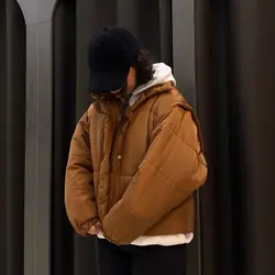 کراپ کاپشن پفکی پافرشو - عدد 13 - فروشگاه اینترنتی لباس، پوشاک و مد