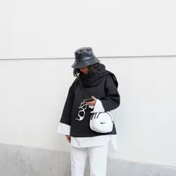 بلوز دوتیکه یقه ایستاده