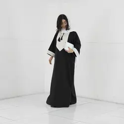پیراهن بلند عبایی ساده