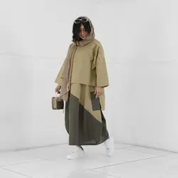 پیراهن دوتیکه لنین