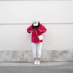 شومیز دوجیب کتان کوتاه