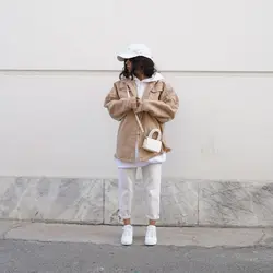 کت جین زاپ دار پاستلی