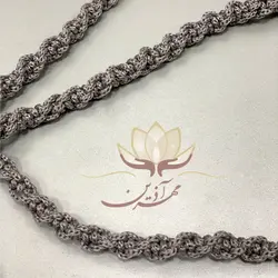 کیف مکرومه طوسی - مهرآذین شاپ