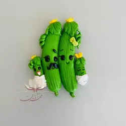 مگنت رو یخچالی طرح لوبیا سبز - مهرآذین شاپ