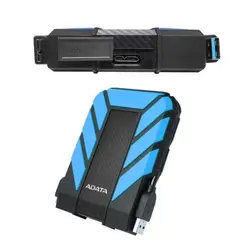 هارد اکسترنال ای دیتا ظرفیت 2 ترابایت (در حد نو) مدل ADATA HD710 Pro 2TB