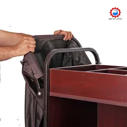 ترولی خانه داری هتلی تاشو 9400