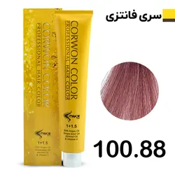 رنگ مو کرون کالر صورتی باربی CORWON COLOR