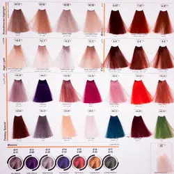 رنگ مو کرون کالر صورتی باربی CORWON COLOR
