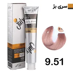 رنگ مو بلوند بژ خیلی روشن جولای July شماره 9.51