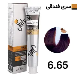 رنگ مو بلوند فندوقی تیره جولای July شماره 6.65