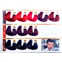 رنگ مو بلوند قرمز جولای July شماره 6.66