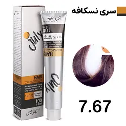 رنگ مو کاراملی تیره جولای July شماره 7.76