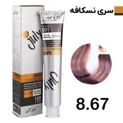 رنگ مو کاراملی متوسط جولای July شماره 8.67