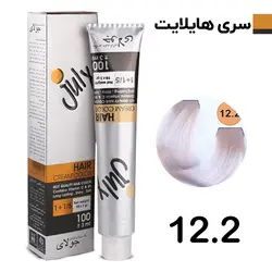 رنگ مو یخی نقره ای جولای July شماره 12.2