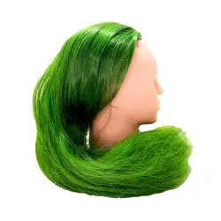 کله مانکن کوتاهی آموزشگاهی رنگ فانتزی