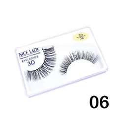 مژه جفتی 3D نایس لیدی شماره 06