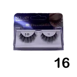 مژه جفتی 3D نایس لیدی شماره 16