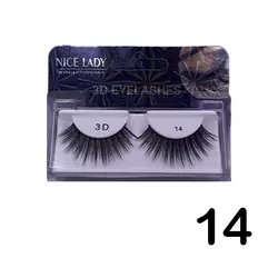 مژه جفتی 3D نایس لیدی شماره 14