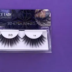 مژه جفتی 3D نایس لیدی شماره 14