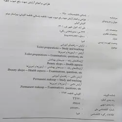 کتاب تست طراحی و انجام آرایش جهت رفع عیوب چهره اثر فاطمه باستانی