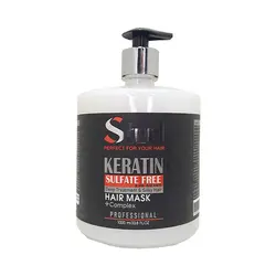 ماسک مو داخل حمام بدون سولفات استیل مدل کراتین