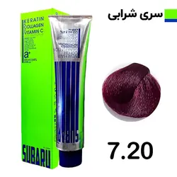 رنگ مو شرابی خیلی روشن سوبارو شماره 7.20