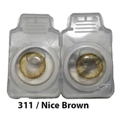 لنز چشم رنگی الگانس رنگ Nice Brown کد 311 Elegance