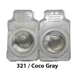 لنز چشم رنگی الگانس رنگ Coco Gray کد 321 Elegance