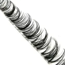 مژه فیشر ریسه‌ای سایز 12 فر D امپل Ample