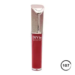 رژ لب مایع اکلیلی دیویو 107 | DIVIO Shine Lipgloss