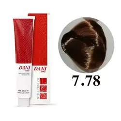 رنگ مو دنی وان سری کاپوچینو کد 7.78