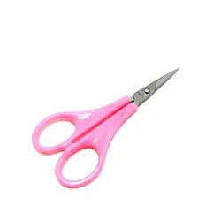 قیچی ابرو دسته صورتی