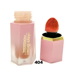 رژگونه مایع مایابراون کد Maya Brown 404