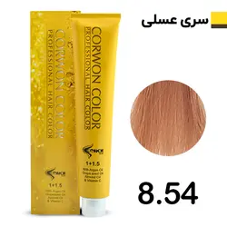رنگ مو کرون کالر عسلی روشن CORWON COLOR