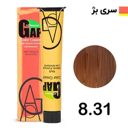 رنگ مو گپ بلوند روشن بژ شماره 8.31
