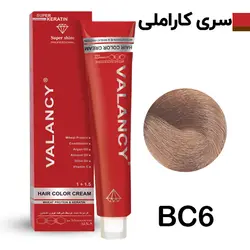 رنگ مو والانسی بلوند کاراملی تیره شماره BC6