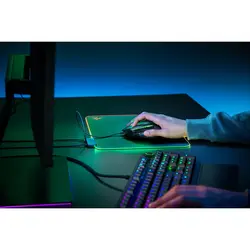 ماوس پد گیمینگ ریزر مدل  Razer Firefly V2 RGB Gaming Mouse Pad