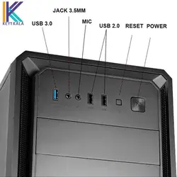 کامپیوتر دسکتاپ اسمبل شده KTEK GEN10-i781S2 VGA2GB