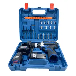 دریل شارژی 12 ولت ، 2 باطری PAP مدل CD1225