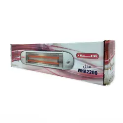 بخاری برقی دیواری آراسته مدل WHA2200شرکتی (اصل)Electric_wall_heater_arasteh