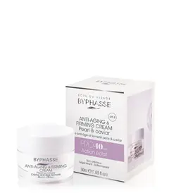 کرم ضد پیری PRO40 مروارید و خاویار بایفاس (Byphasse)  50 میلی لیتر